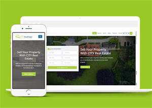 房地产销售中介网站模板源码下载 - 项目资源网