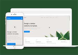 简洁广告公司HTML5模板下载 - 项目资源网