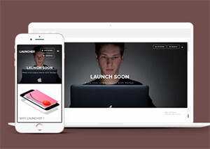 宽屏响应式应用APP网站模板下载 - 项目资源网