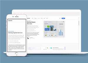 简洁产品特点展示公司html模板下载 - 项目资源网