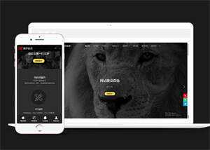 简洁品牌设计建设类网站前端模板 - 项目资源网